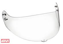 Givi krasbestendig transparant vizier voorbereid voor Pinlock 30-lens, voor X.21