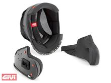 Innenfutter GiVi mit Wangenpolster für HX16 Klapp-Helm Voyager