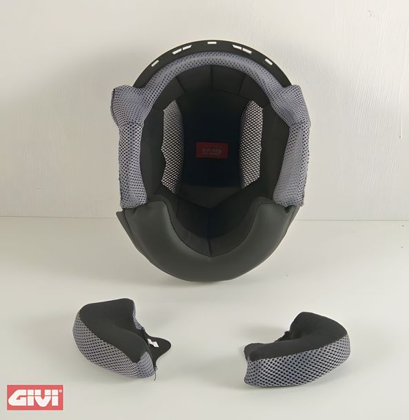 Fodera interna e guanciali GIVI for2 per casco open face H10.4F