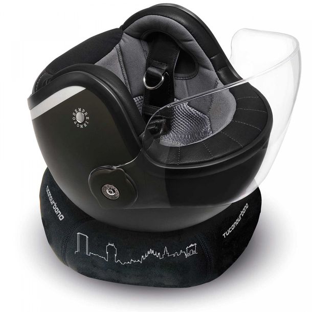 Tucano Urbano ATOLLO helmet rack neoprene helmet holder