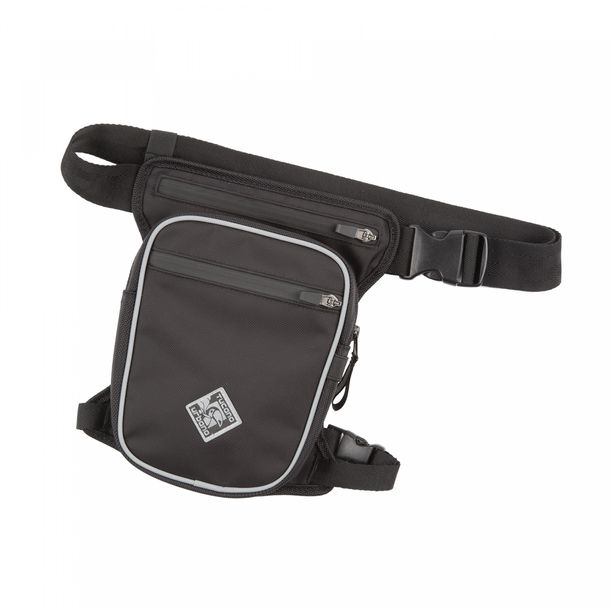 Tucano Urbano LEG BAG SUMO black polyester leg bag, waterproof