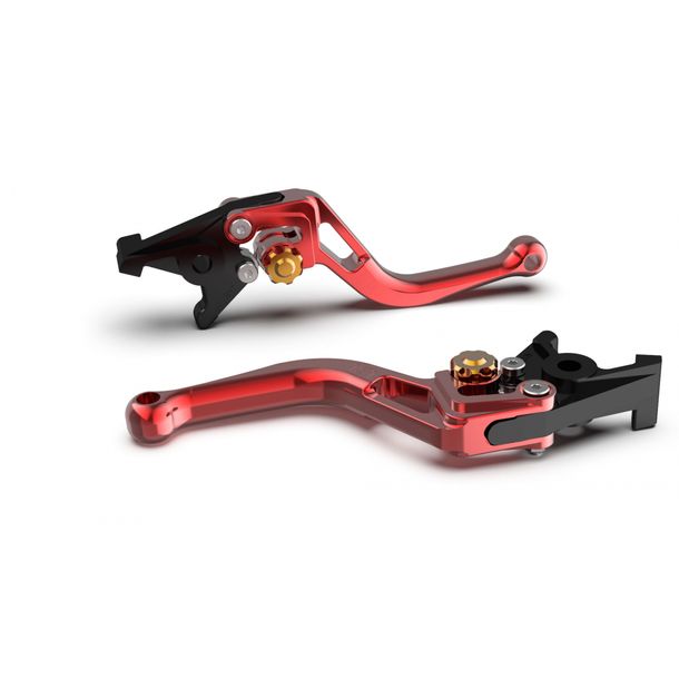 Leva freno LSL BOW R17 con ABE corta per Suzuki GSX 1 FA F GSF Bandit SA, Yamaha FZS Fazer S N 250 - 2300 ccm Anno 1981 - 2019