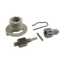 Speedometer drive complete set of 5 pieces (helical gear Z=15 for drive sprocket Z=14) - motor M500-M700