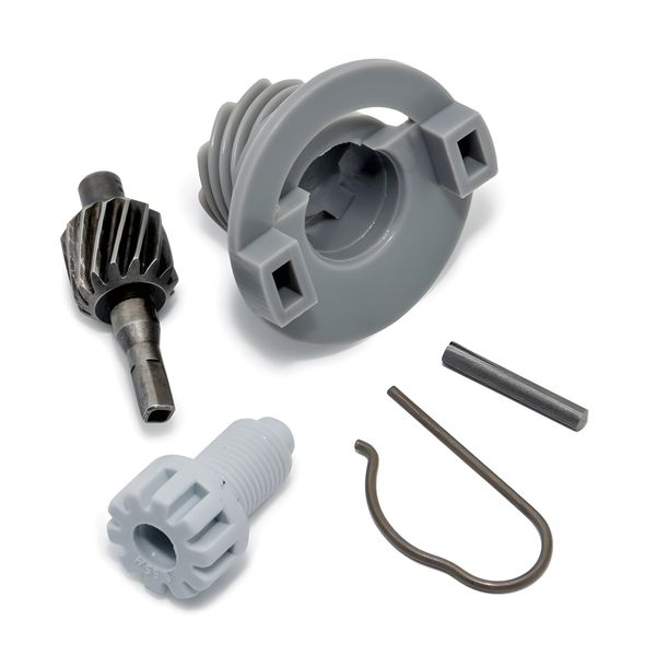 Juego de transmisión del velocímetro cpl. 5 piezas (engranaje helicoidal Z=14 para piñón impulsor Z=15) - motor M500-M700