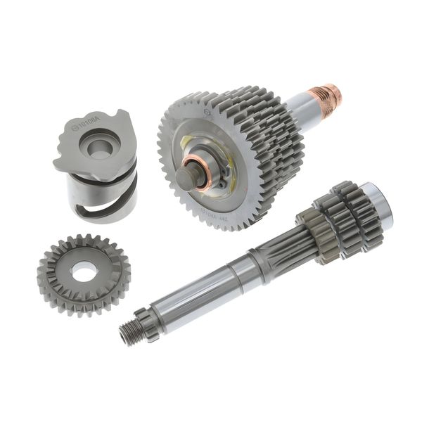 Simson gearbox 4-speed complete with shift roller - for scooter SR80 - long fourth gear