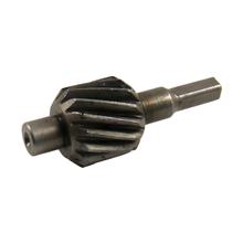 Helical gear Z=14 - speedometer drive on LM cover f. drive sprocket Z=15