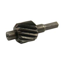Helical gear Z=13 - speedometer drive on LM cover f. drive sprocket Z=16