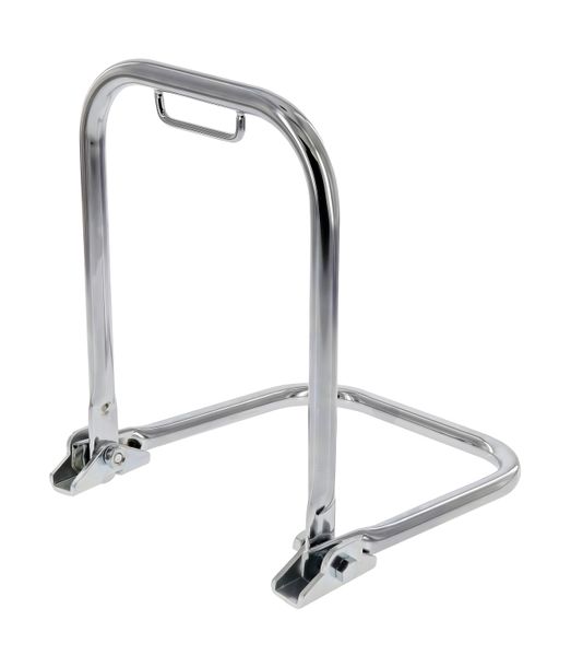 Portapacchi Simson con moncone - Staffa di supporto lunga - Cromato - S50, S51, S70