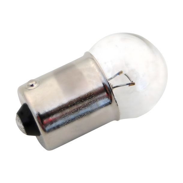 12V 10W BA15s kogellamp (merklamp GLUEWO Duitsland)
