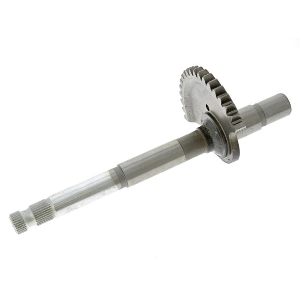 Simson kick starter shaft with toothed segment for all 4-speed engines - SR4-3, SR4-4