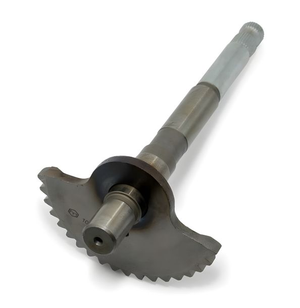 Eje de arranque de patada Simson con segmento dentado para todos los motores de 3 velocidades, L=190.5 - SR4-2, KR51/1, S50