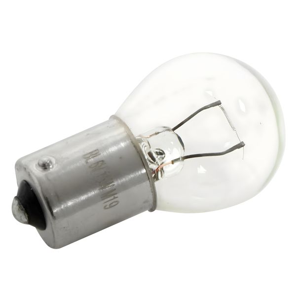 Lampada sferica 6V 15W BA15s (lampada di marca GLÜWO Germania) - dimensioni: 25x52,5 mm