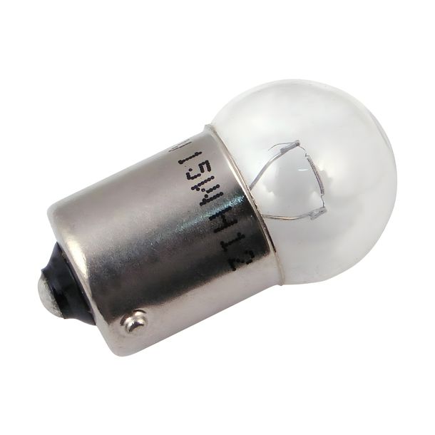 Lampada sferica 6V 15W BA15s (lampada di marca GLÜWO Germania) - dimensioni: 18x35mm
