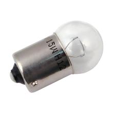 6V 15W BA15s kogellamp (merklamp GLUEWO Duitsland) - afmetingen: 18x35mm