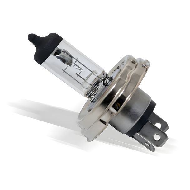 Spotlight bulb 12V 60/55W H5 Halogen with Bilux Socket P45T GLÜWO for Oldtimer