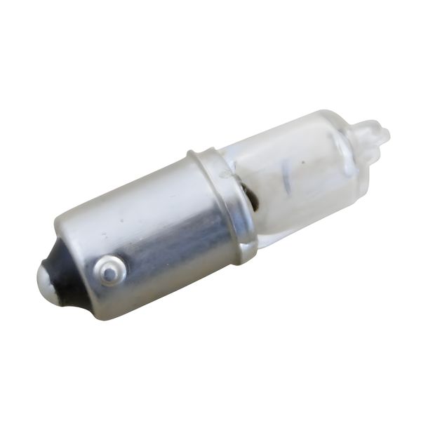 Mini - Halogenlampe 12V 10W BA9s (Markenlampe GLÜWO Germany) - Abmessung: ca. 9,3x31mm