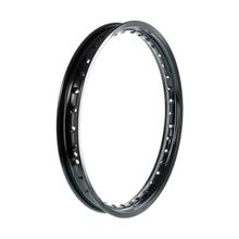 llanta de aleación 1,50x16 - 36 agujeros - negro anodizado y pulido