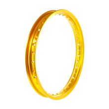 llanta de aleación 1,50x16 - 36 agujeros - oro anodizado y pulido
