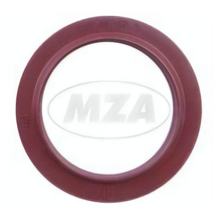 MZ Wellendichtring NJK 35x47x07 - FPM - braun - hohe Stauplippe, z.B. Telegabel ETZ, TS mit Ø35mm-Gabelrohr