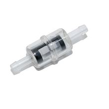 Benzinfilter klein Kunststoff Sieb, schwarz Ø 6mm Anschluss universal für Simson S50, S51, S53, S70, S83, SR50, SR80, SR4-1 Spatz, SR4-2 Star, SR4-3 Sperber, SR4-4 Habicht