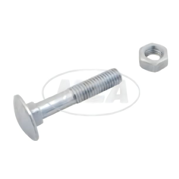 Vite a testa piatta M8x50-4.6-A4K (DIN 603 Mu) con SKM M8
