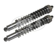 Jambe de force Simson, réglable en 5 directions, ressort chromé et chromé, 25 mm rallongé - SR50, SR80, S53, S83
