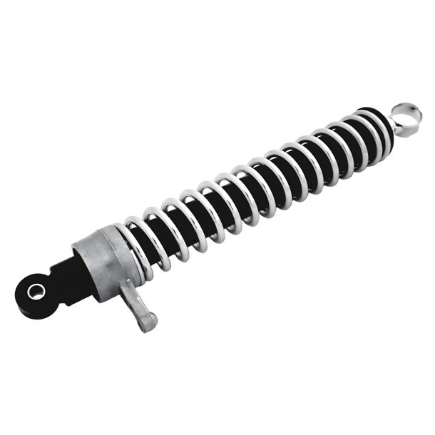 MZ Federbein kpl., schwarz u. Chromfeder, links ETZ 251