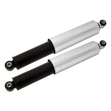 Coppia di ammortizzatori sportivi Simson, anteriore - nero+manicotto cromato - 2,5 cm accorciati - KR51, SR4-2, SR4-3, SR4-4, DUO