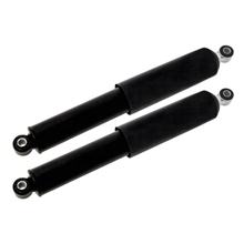 Simson Amortecedores traseiros completos, frente, preto e bucha de plástico KR51, SR4-2, SR4-3, SR4-4, DUO
