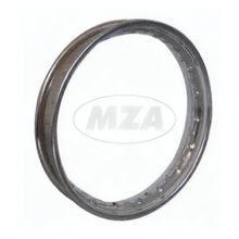 MZ Stahlfelge, verchromt - 2,15x16 - z.B. für ETZ125, ETZ150, TS250, TS250 / 1, ETS250