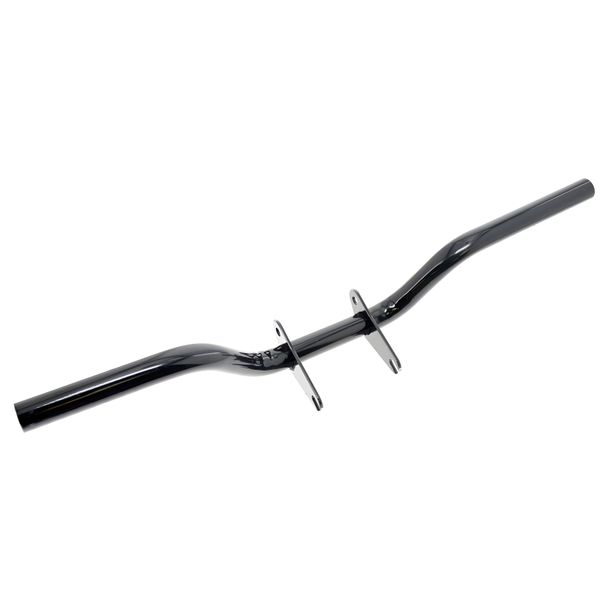 Simson Enduro - soporte reposapiés para S51E, S70E - imprimado negro - lado derecho extendido aprox. 3 cm