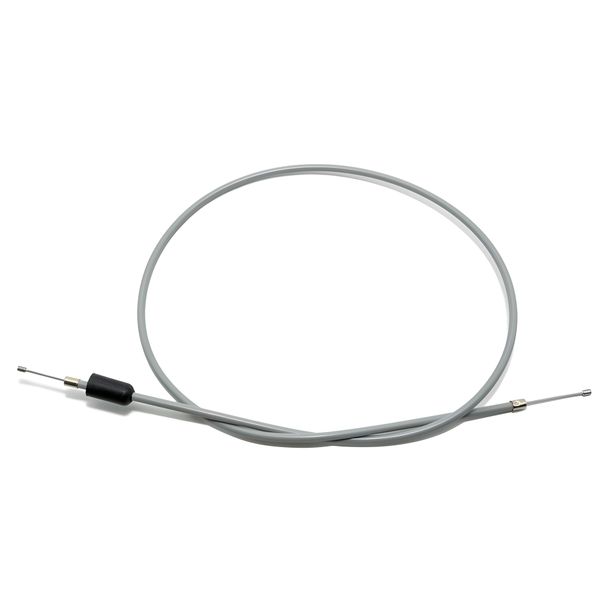MZ Bowdenzug, Gas - grau - ES125, 150, 125 / 1, 150 / 1 - Vergaser 22N1-1 / 24N1-1; ETS125 / 1, 150 / 1 - Flachlenker
