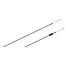 MZ throttle cable - grey - TS250, 250/1 - flat arm, carburetor 26N1-3