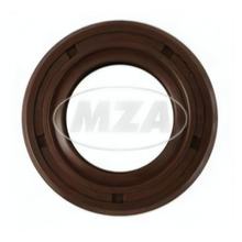 Guarnizione albero NJK 20x35x10 - FPM - marrone con labbro parapolvere