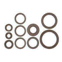 Set di 10 guarnizioni albero NJK - FPM, marrone - adatto per AWO 425 Sport
