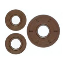Set di 3 paraoli per alberi NJK - FPM, marrone - Rheinmetall - motore KrO, Rh50 - KR50 intorno al 1960-1963