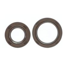 Set 2x shaft seals NJK - FPM, brown - for 1 speed - engine M51A - moped SL1