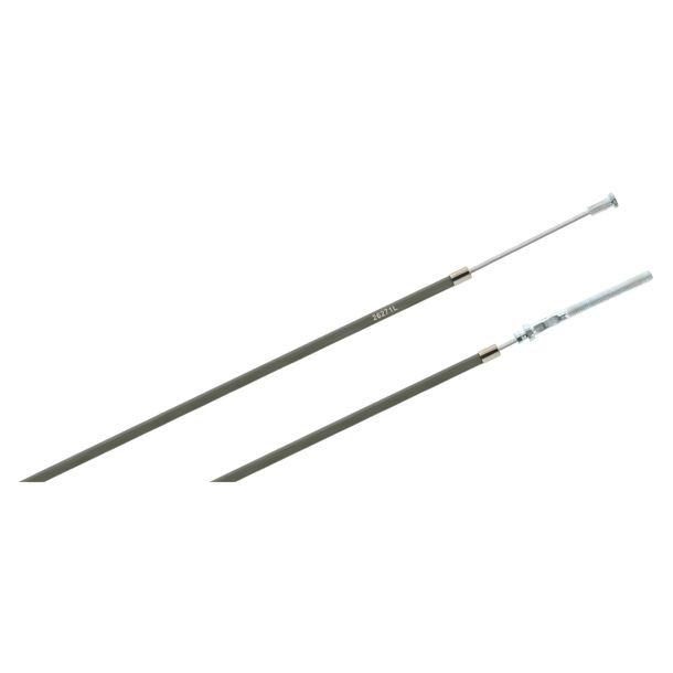 Cavo Bowden, freno a pedale, per fusione di alluminio - protezione freno - grigio argento - KR50