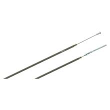 Câble Bowden, frein à pied, pour fonte d'aluminium - bouclier de frein - gris argenté - KR50