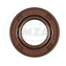Shaft seal NJK 12x22x07 - FPM - brown with dust lip