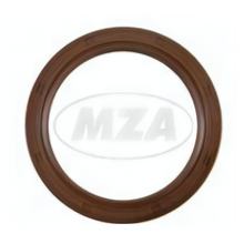 MZ shaft seal NJK 48x62x08 - FPM - brown with dust lip - e.g. for RT125/1, RT125/2, MR150/1