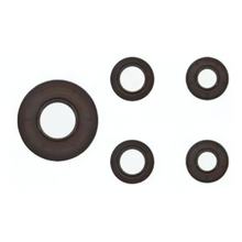 Simson set 5x shaft seals NJK - FPM, brown f. SR4-1 with M52 KH engine