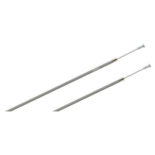 Cable Bowden de freno de chapa metálica - Gris - KR50