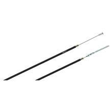 Bowden cable, foot brake, for die-cast aluminium - brake plate - black - KR50