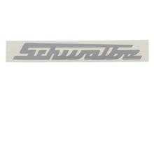 Klebefolie "Schwalbe"-Schriftzug, silber