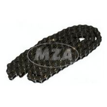 Cadena de rodillos MZ 130 eslabones - 1/2x5/16 - para ETZ 250, 251, 301 con basculante de sección en caja