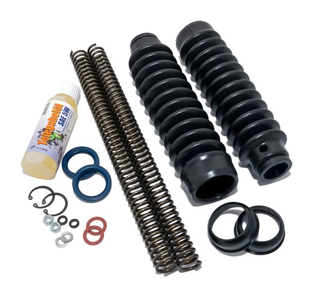 Kit riparazione forcella anteriore incl. olio forcella, molla di compressione 3,2 mm per Simson S50, S51, S53, S70, SR50