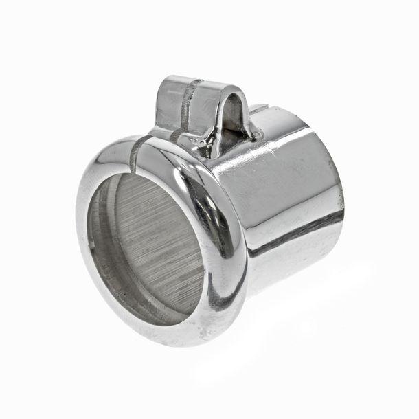Klämman med utbuktning D=30mm, förkromad - pass. för AWO 425T, 425S