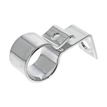 Collier de serrage avec support D=30 mm, chromé - convient pour AWO 425S