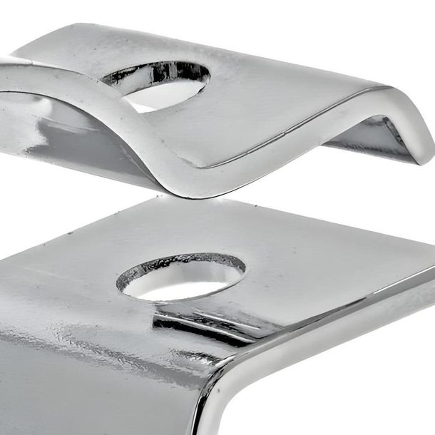 Collier de serrage de collecteur Simson, chrome - pour SR1, SR2, KR50, SR4-1